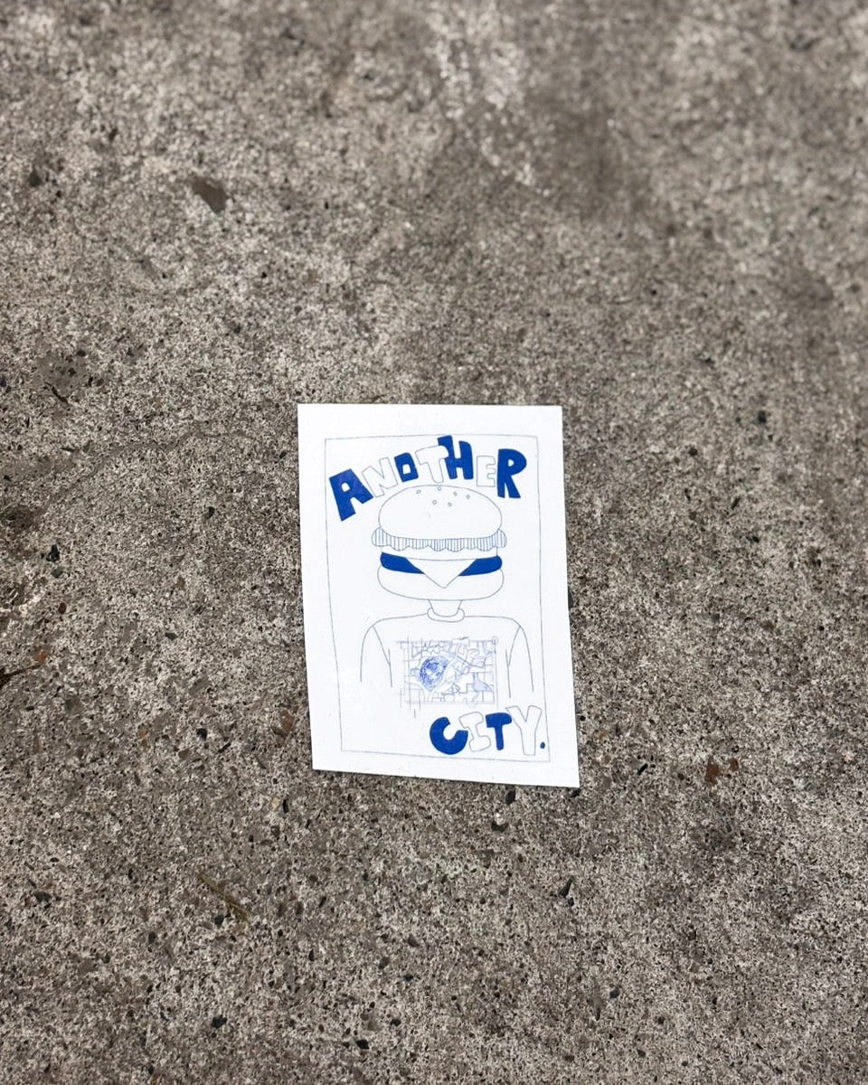 Burger Boy Sticker