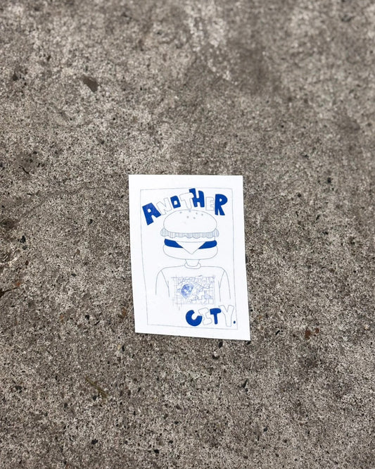 Burger Boy Sticker